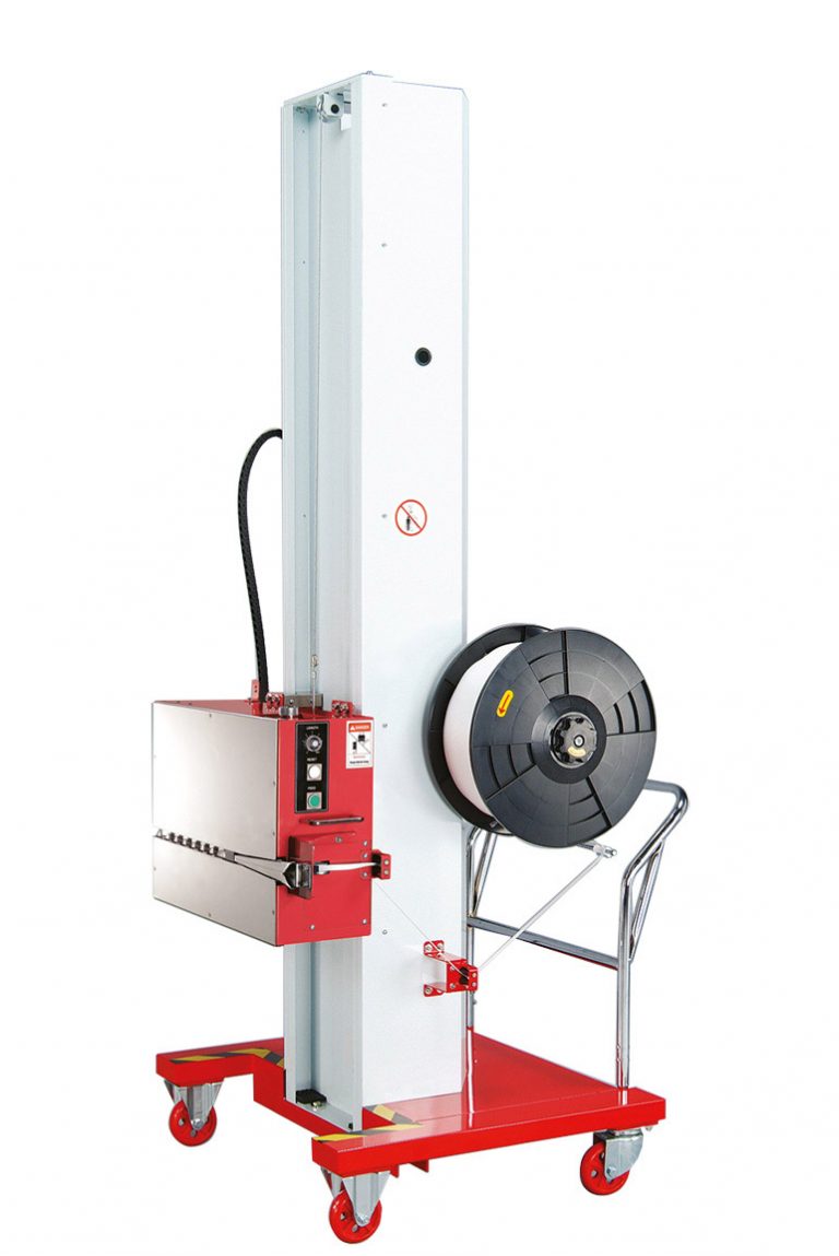 SEMIAUTOMATIC HORIZONTAL STRAPPING Pozzi Packaging